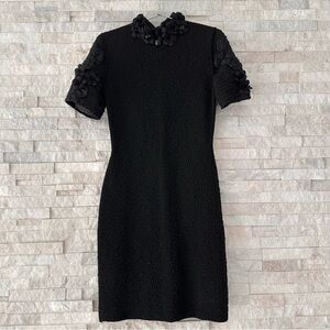 Fendi Floral Little Black Dress